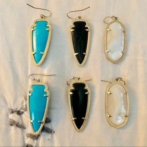 3 Kendra Scott pairs